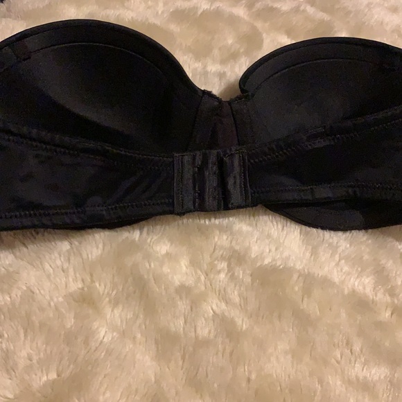 STRAPLESS BLACK BRA SIZE 34B by MAIDENFORM - Picture 4 of 4